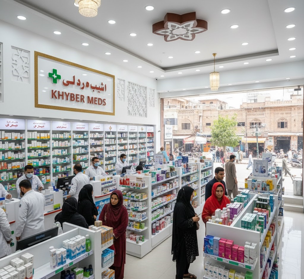 Well-Known Community Pharmacy in Peshawar