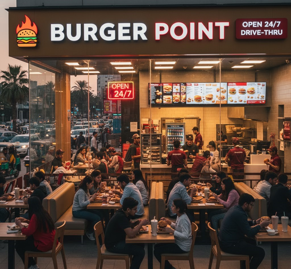 Fast Food Franchise Outlet in Karachi