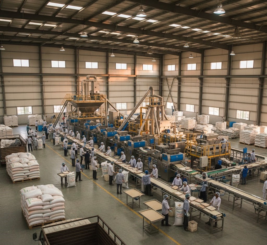 Rice Processing Mill in Faisalabad