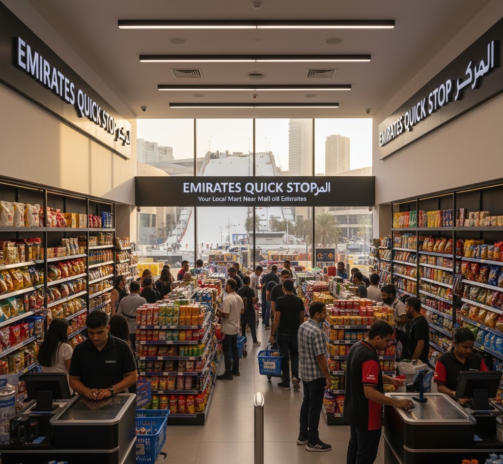 High-Footfall Mini Mart Near Mall of the Emirates