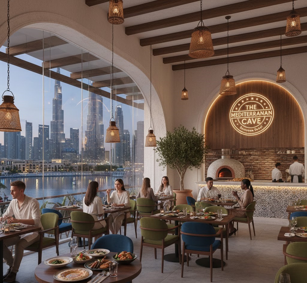 Established Mediterranean Restaurant in Prime Downtown Dubai Location