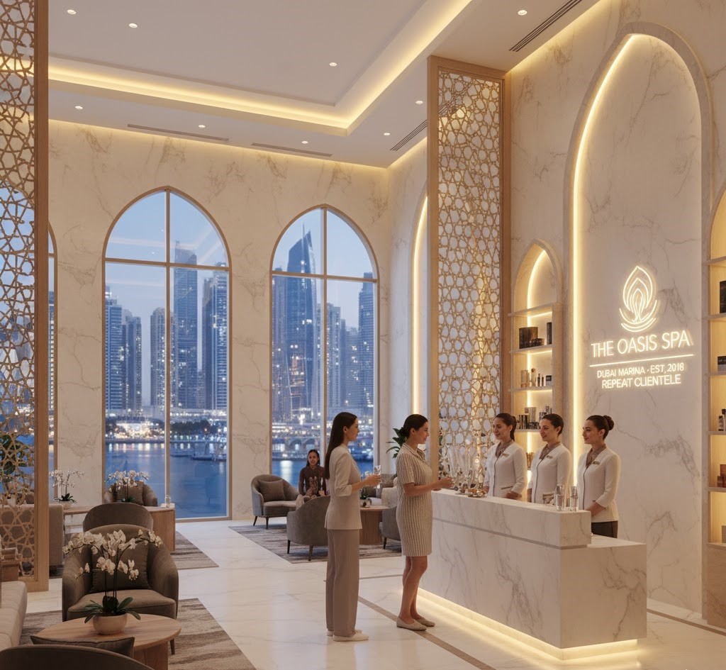 Profitable Luxury Spa in Dubai Marina With Repeat Clientele