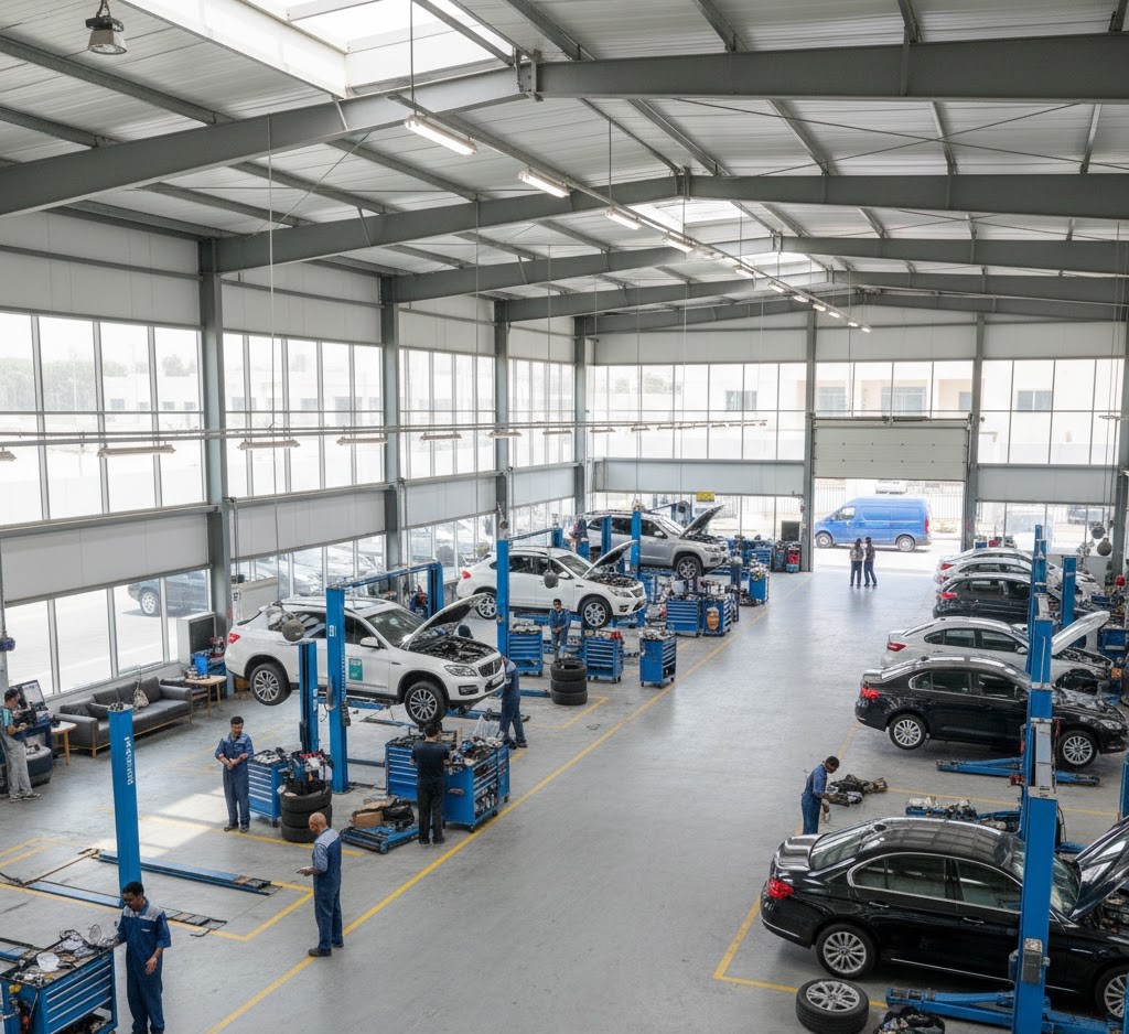 Fully Equipped Auto Repair Shop With Repeat Clients in Al Quoz