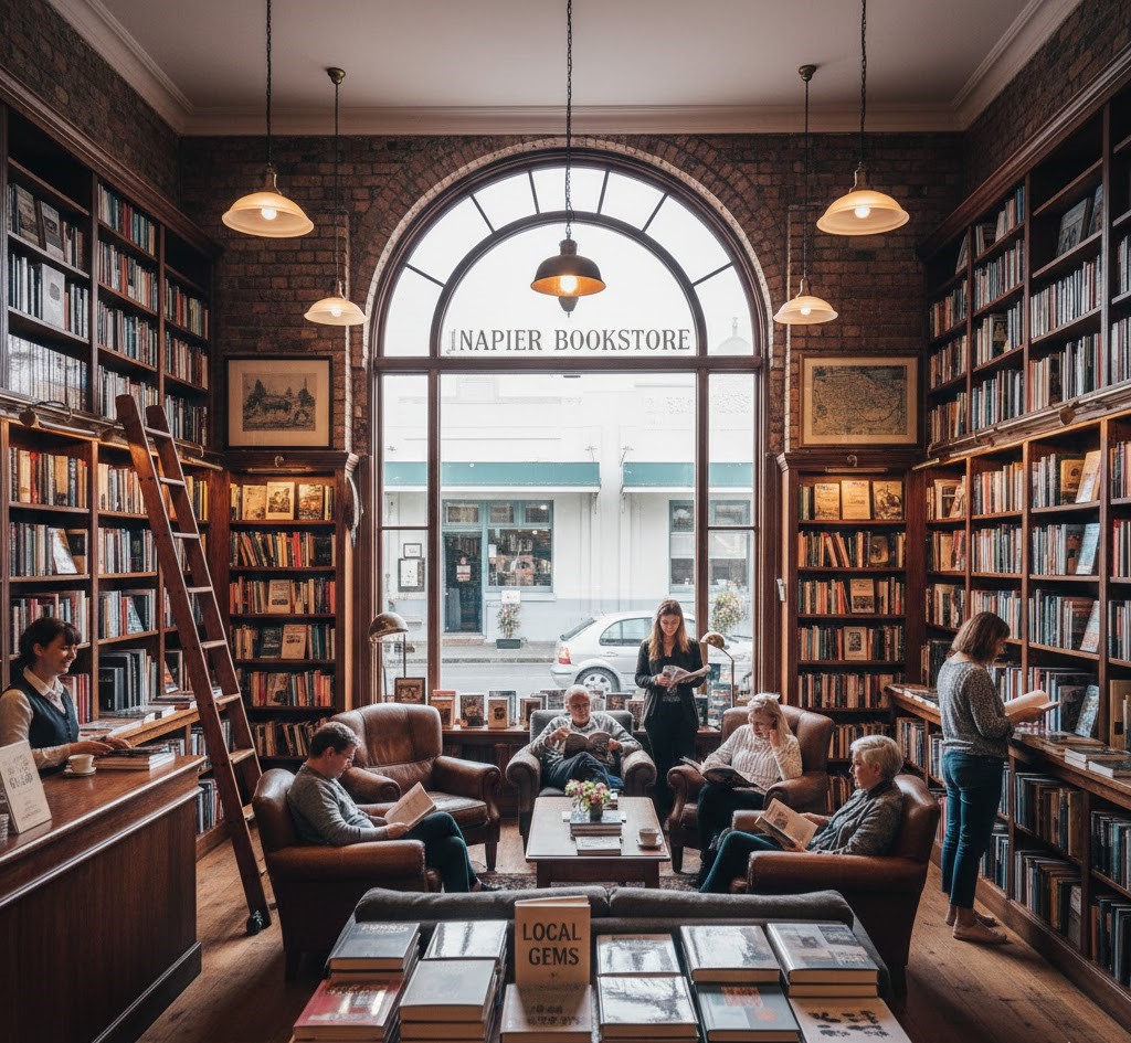 Independent Bookstore in Napier Logo