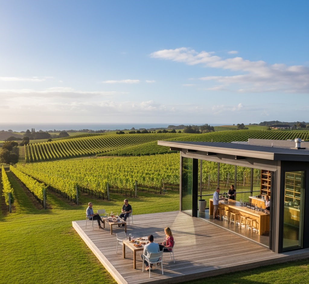 Vineyard & Cellar Door in Gisborne Logo