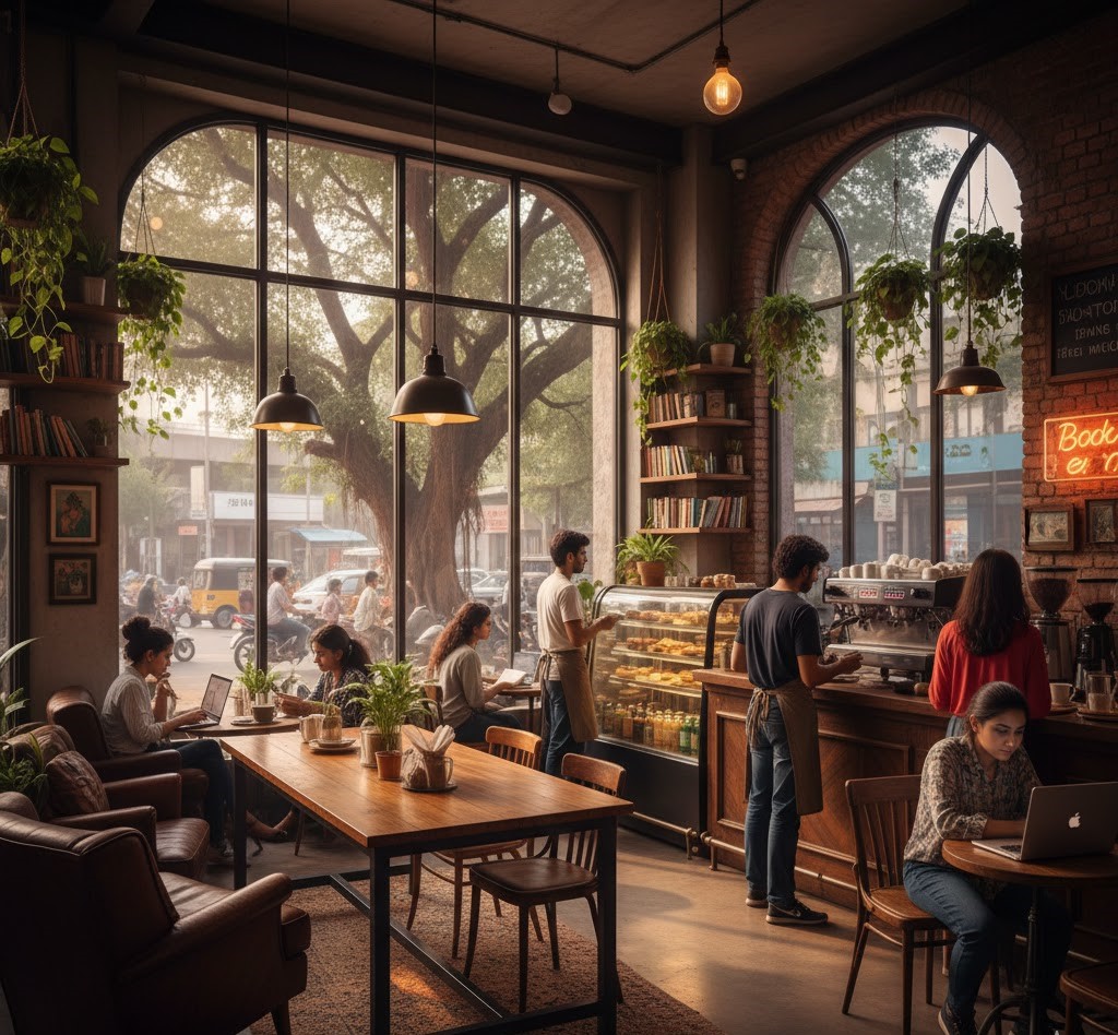 Cozy Corner Café Near Indiranagar Metro Logo