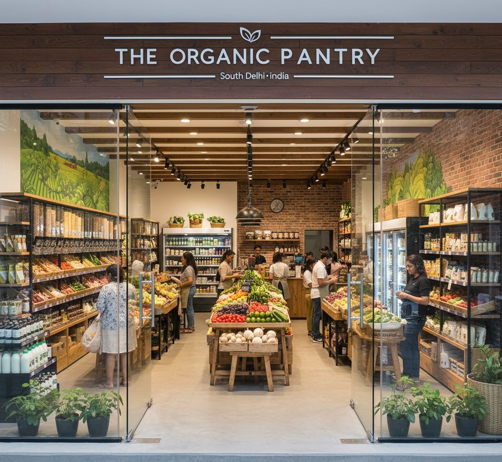 Premium Organic Store in South Delhi Logo