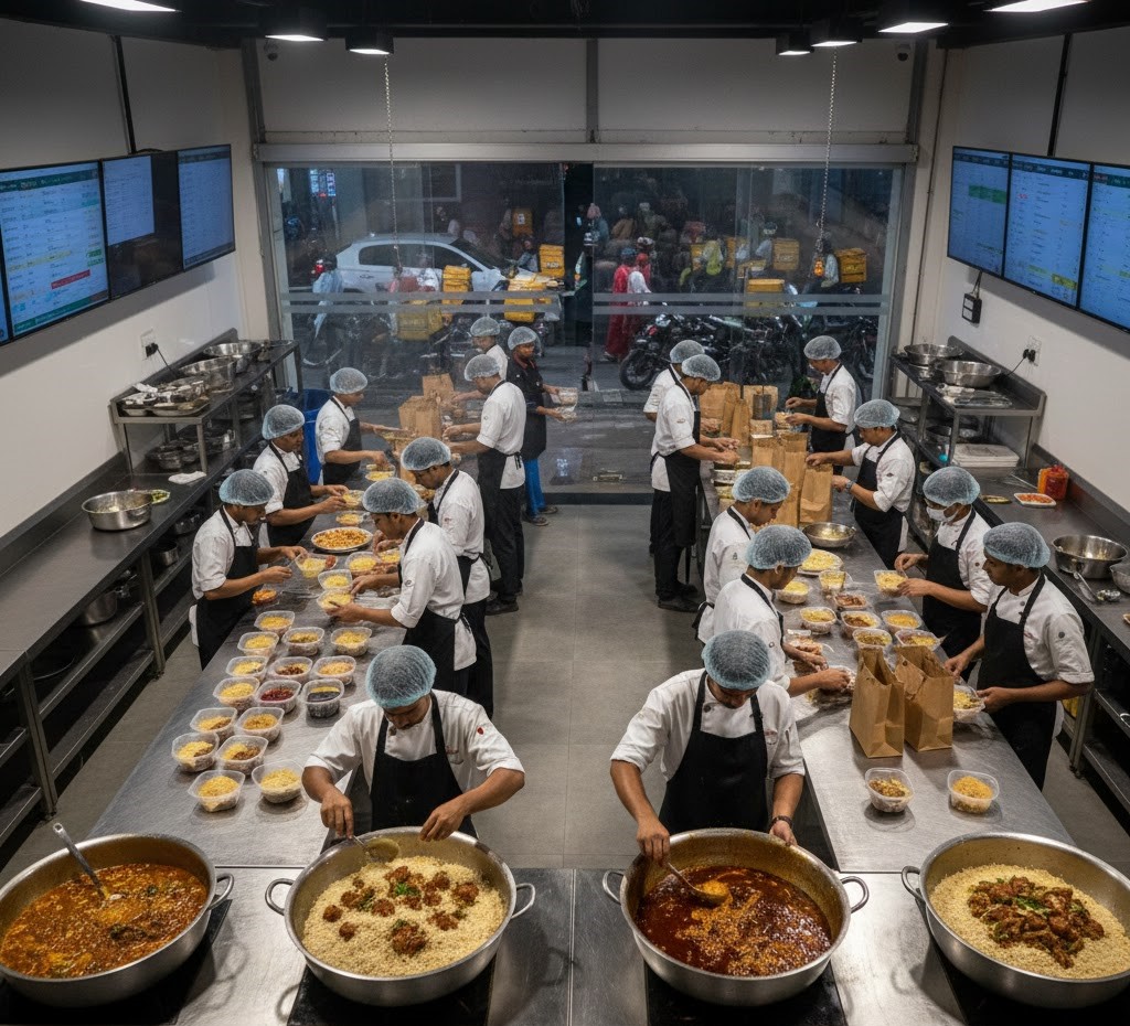 Midnight Biryani Cloud Kitchen in Gachibowli Tech Zone Logo