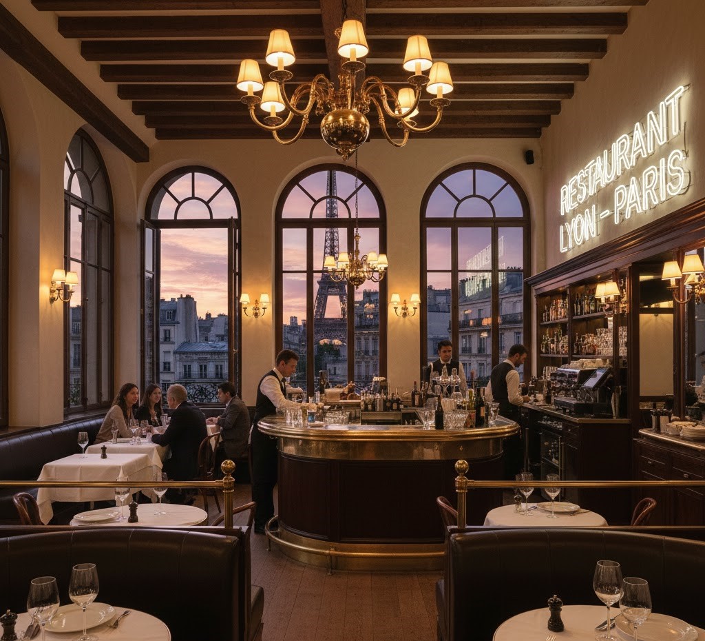 Lyon – Restaurant Logo