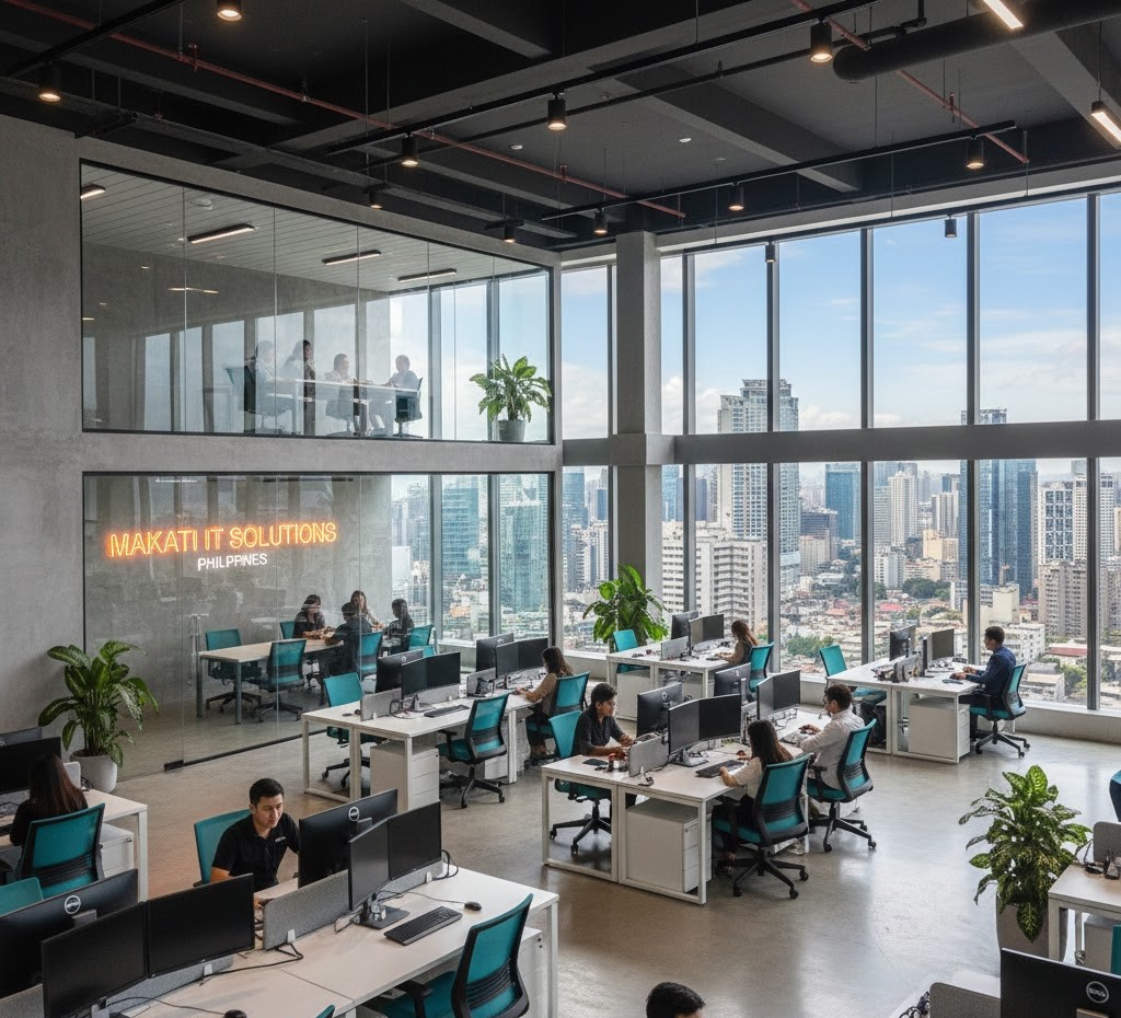 Makati – IT Services Company Logo