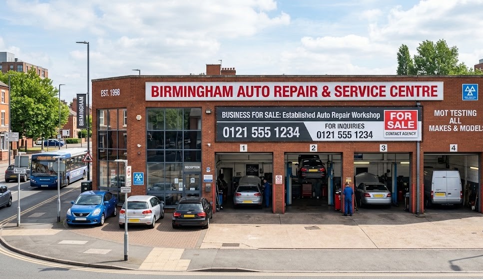 Established Auto Repair Business for Sale – Birmingham