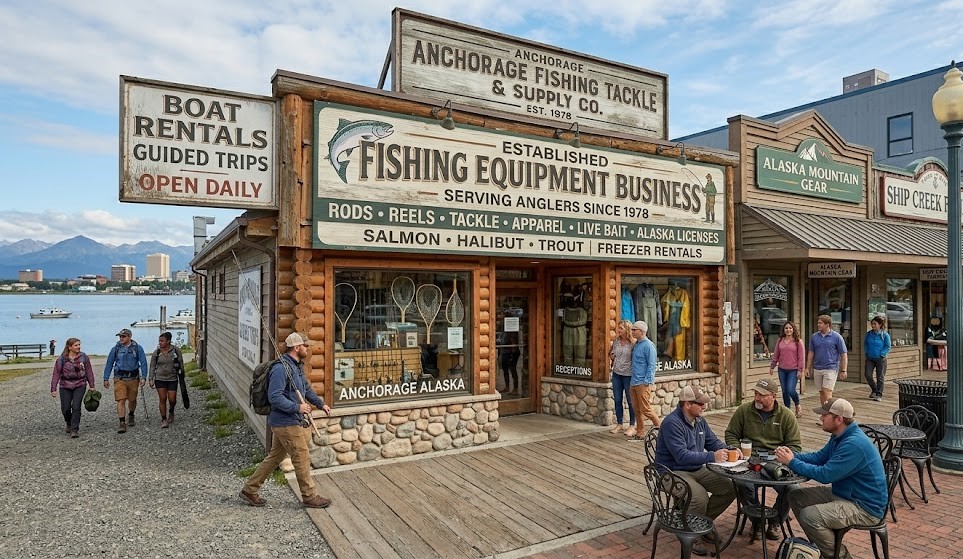 Established Fishing Equipment Business for Sale – Anchorage