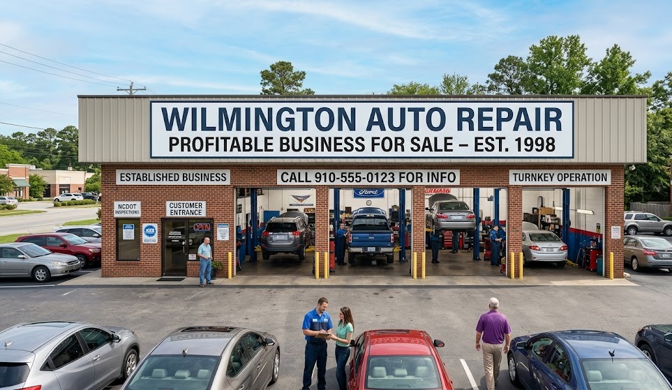 Profitable Auto Repair Shop for Sale – Wilmington