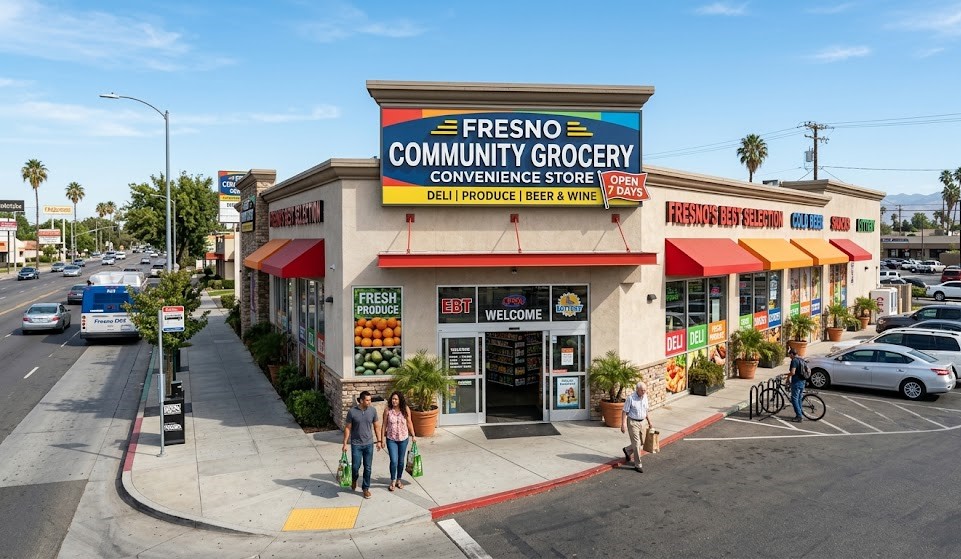 Grocery & Convenience Store for Sale – Fresno
