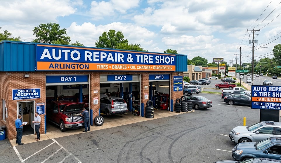 Auto Repair & Tire Shop for Sale – Arlington