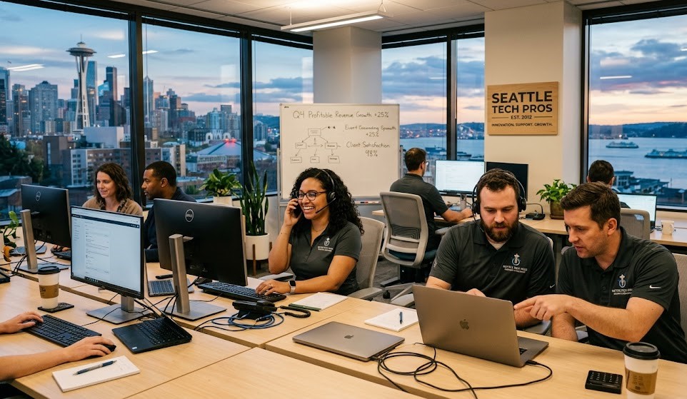 Profitable Tech Support Company for Sale – Seattle
